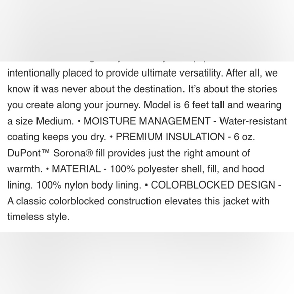 Vans Mt. Vans MTE-1 Colorblock Jacket *NWT*🧊 - Picture 5 of 11